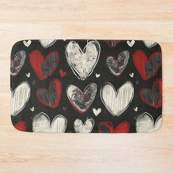 Item preview, Chalkboard Charisma: Abstract Hearts Collection designed and sold by UnTangle.