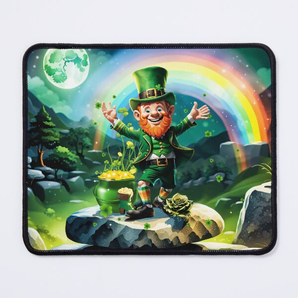 Item preview, Funny happy  leprechaun designed and sold by nicky2342.