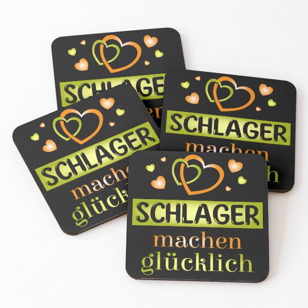 Artikelvorschau, Schlager machen glücklich entworfen und verkauft von ajkbilder.