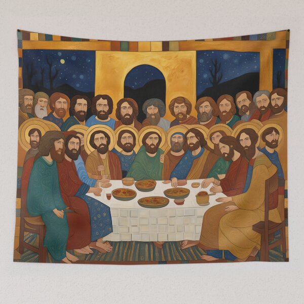 Item preview, Last Supper with Moochers designed and sold by Joanne Walsh.