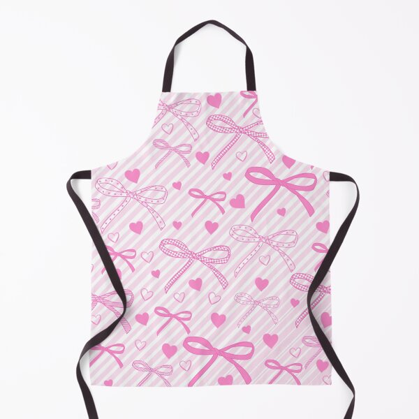Item preview, Coquette Pink Bows and Hearts Pattern designed and sold by Tetete.