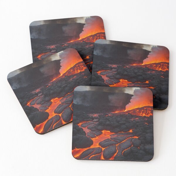 Item preview, Magma Volcano River On Fire designed and sold by SassyArtistry.