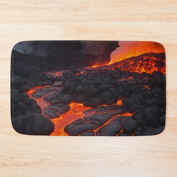 Item preview, Magma Volcano River On Fire designed and sold by SassyArtistry.