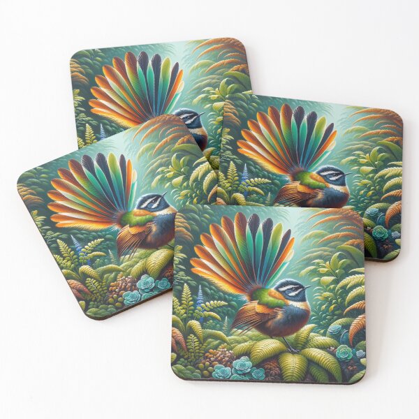 Item preview, The Bush Bard- Piwakawaka designed and sold by ZenFlowTaiChi.