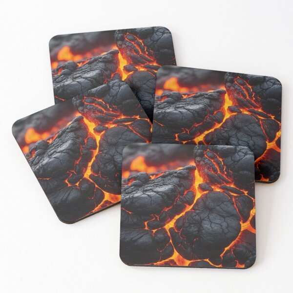 Item preview, Lava Magmatic Rocks - Little Volcano River  designed and sold by SassyArtistry.