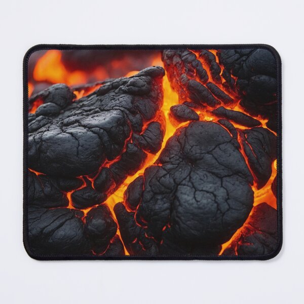 Item preview, Lava Magmatic Rocks - Little Volcano River  designed and sold by SassyArtistry.