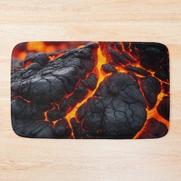 Item preview, Lava Magmatic Rocks - Little Volcano River  designed and sold by SassyArtistry.