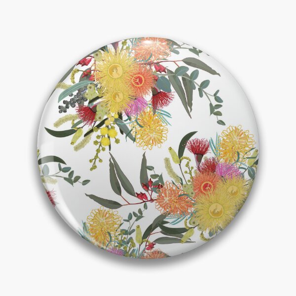 Item preview, Australian Summer Bush Blooms Pattern designed and sold by Sketchbook Designs.