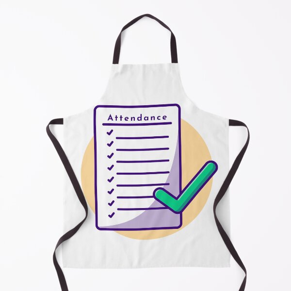 Item preview, Efficient Attendance: Cartoon Checklist Illustration designed and sold by hjian8219.