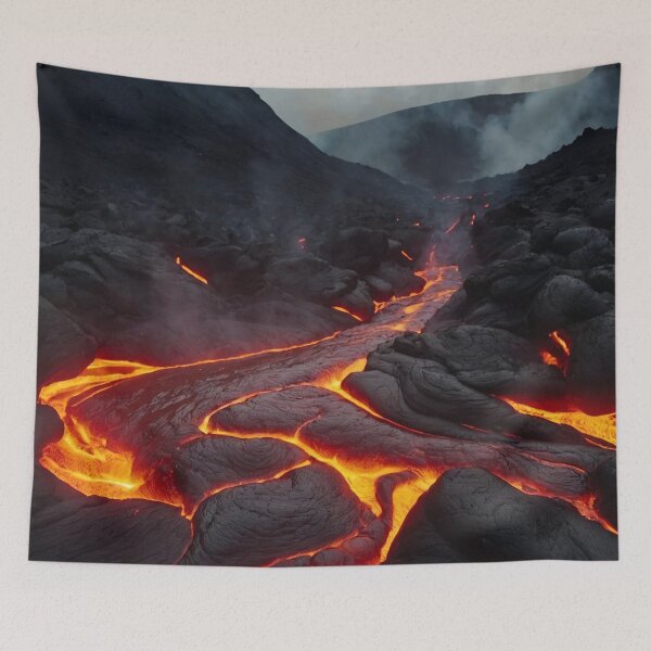 Item preview, Magma River On Fire designed and sold by SassyArtistry.