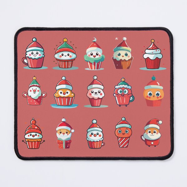 Item preview, Coffe Cake Christmas humorous cartoon xmas cattitude art designed and sold by Firas Aljazzar.