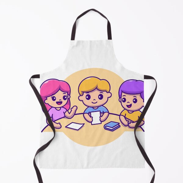Item preview, Study Buddies: Cute Boy and Girl in Learning Harmony designed and sold by hjian8219.