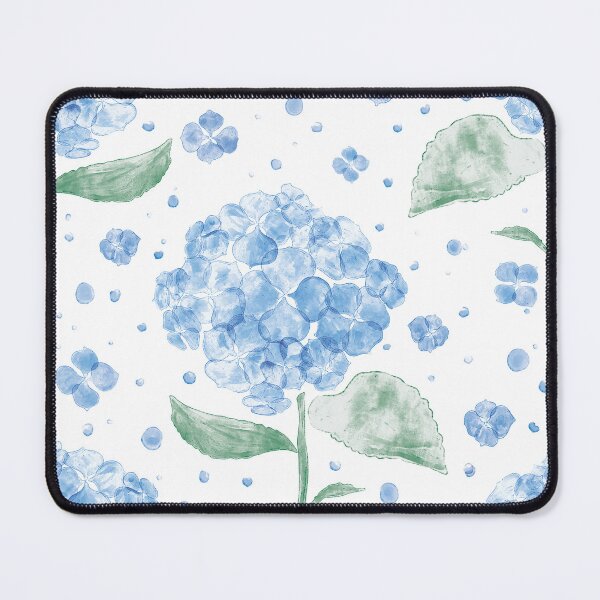 Item preview, Watercolour Purple Hydrangea Flower Pattern designed and sold by rnmarts.