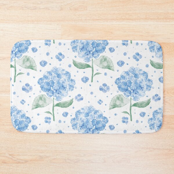 Item preview, Watercolour Purple Hydrangea Flower Pattern designed and sold by rnmarts.