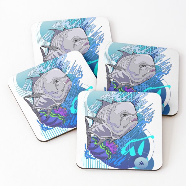 Item preview, AL 2024 Series 1- Giant Trevally designed and sold by AndLeeART.