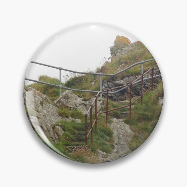 Item preview,  Coastal Cliff Path In Polperro, UK designed and sold by lezvee.