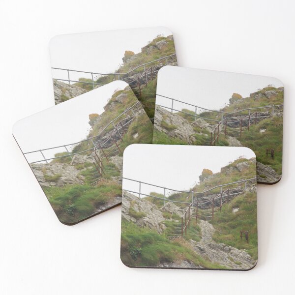 Item preview,  Coastal Cliff Path In Polperro, UK designed and sold by lezvee.