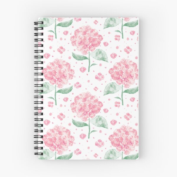 Item preview, Watercolour pink Hydrangea Flower Pattern designed and sold by rnmarts.