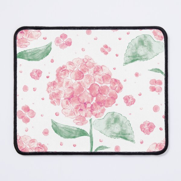 Item preview, Watercolour pink Hydrangea Flower Pattern designed and sold by rnmarts.