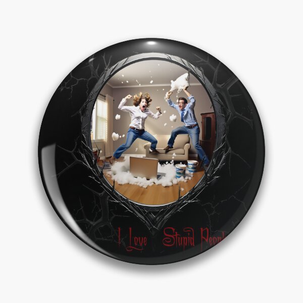 Item preview, I Love Stupid People! designed and sold by FatCatStudios.