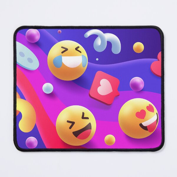 Item preview, Emoji Extravaganza: Colorful Emoji Set Theme designed and sold by hjian8219.