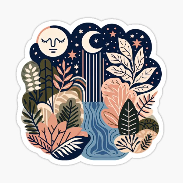 Item preview, Dream Nature Sticker and Tee designed and sold by ultraPick.