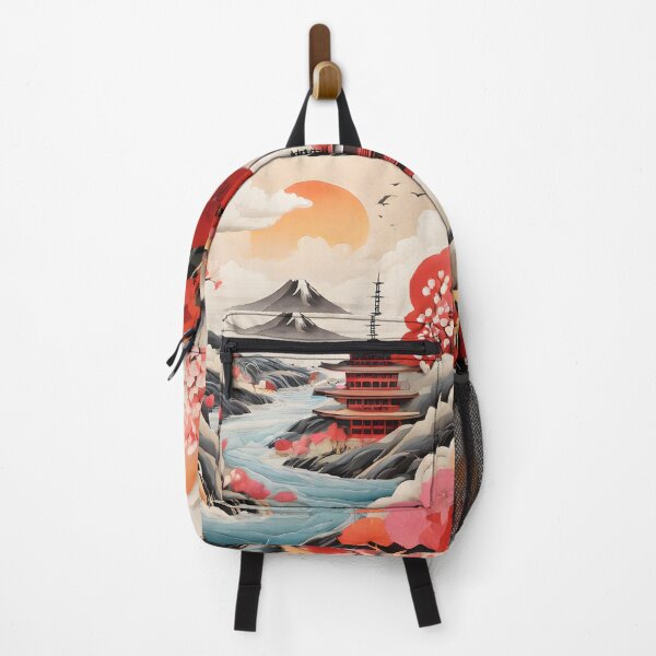 Item preview, Japanese Art - Harmonizing Nature's Beauty with the Sea designed and sold by vaggleTown.
