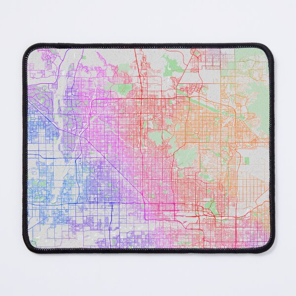 Item preview, Phoenix City Map of Arizona, USA - Colorful designed and sold by deMAP.