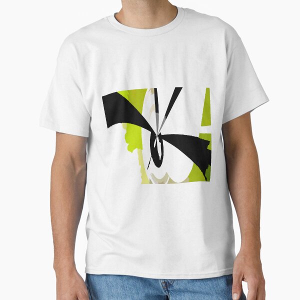 Abstract Green Classic T-Shirt
