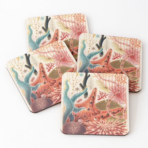 Item preview, Great Barrier Reef Echinoderms from The Great Barrier Reef of Australia (1893) designed and sold by TheHappyK.