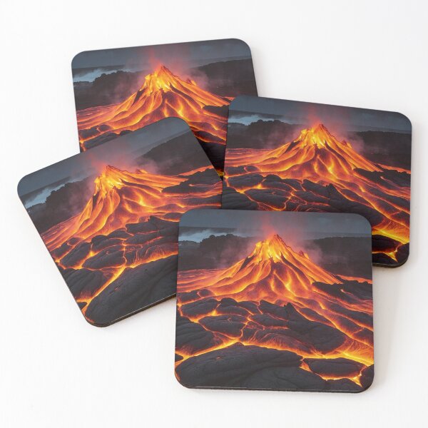 Item preview, Volcano Fire Magma Splash designed and sold by SassyArtistry.