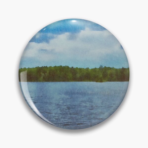 Item preview, Peaceful waters amidst green forests (full screen) designed and sold by Ink-Kreativ.