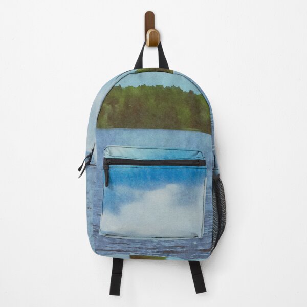 Item preview, Peaceful waters amidst green forests (full screen) designed and sold by Ink-Kreativ.