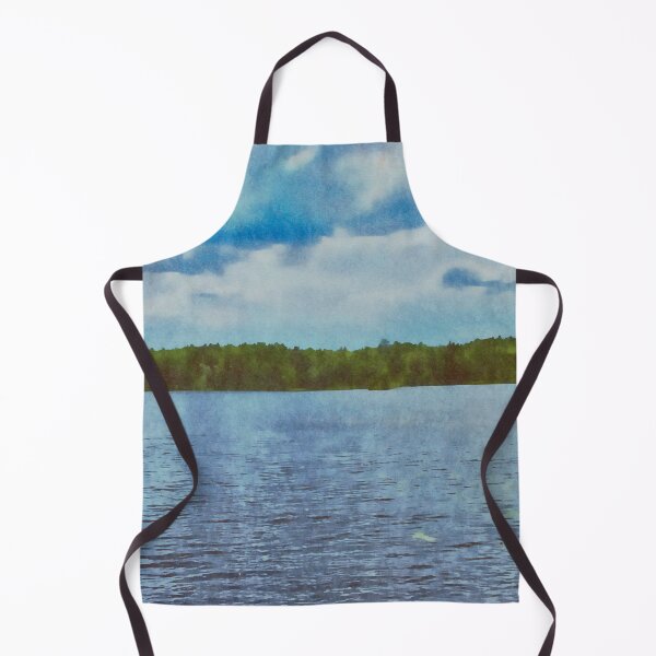 Item preview, Peaceful waters amidst green forests (full screen) designed and sold by Ink-Kreativ.