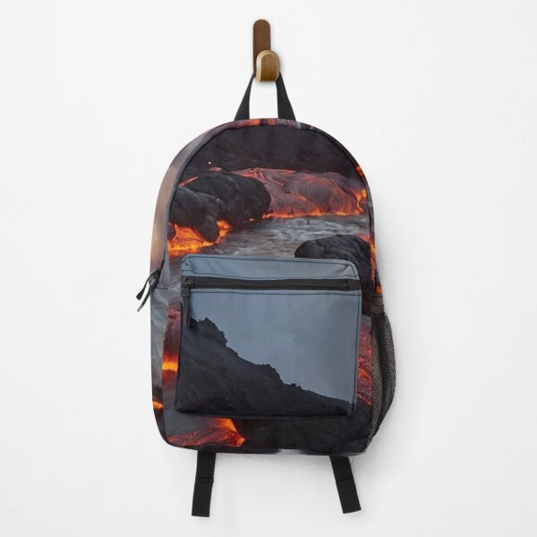 Item preview, Magmatic Rivers At Volcano Filled With Lava designed and sold by SassyArtistry.