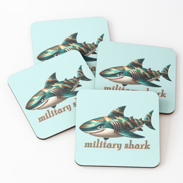 Item preview, Military shark designed and sold by winaidigidesign.