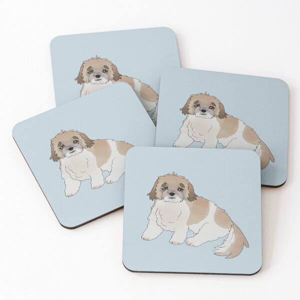 Item preview, maltese shih tzu designed and sold by papercreatyre.
