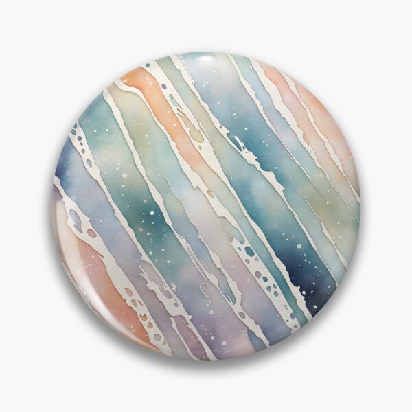 Item preview, Oblique rainbow pastel stripes pattern designed and sold by Naturitude.
