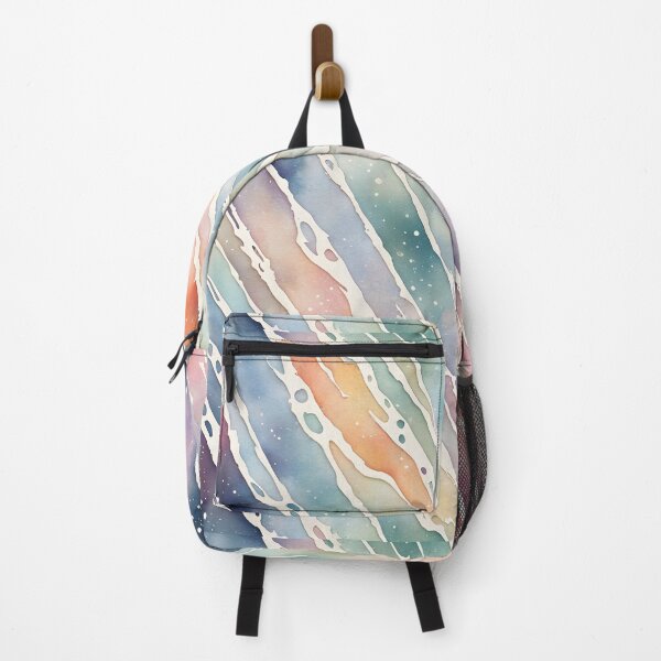 Item preview, Oblique rainbow pastel stripes pattern designed and sold by Naturitude.