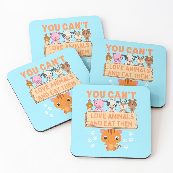 Item preview, You can’t love animals and eat them designed and sold by BritishDelights.