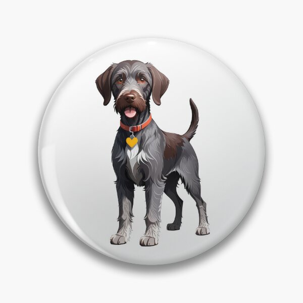 Item preview, German Wirehaired Pointer designed and sold by Bilisik.