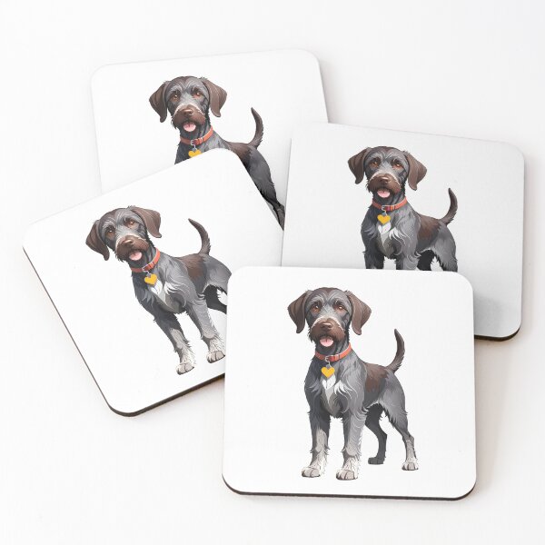 Item preview, German Wirehaired Pointer designed and sold by Bilisik.