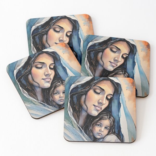 Item preview, Holy Mary caring for her son designed and sold by bogfl.