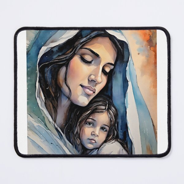 Item preview, Holy Mary caring for her son designed and sold by bogfl.