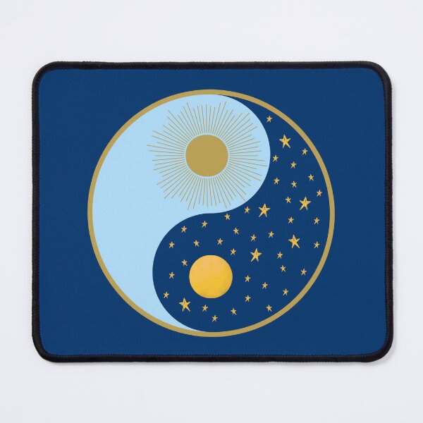 Item preview, Equinox Sun Moon Yin and Yang Symbol designed and sold by humnoo.