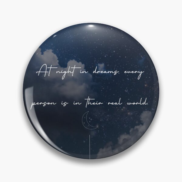 Item preview, At night in dreams- motivation reminder designed and sold by Print4Shirt4You.
