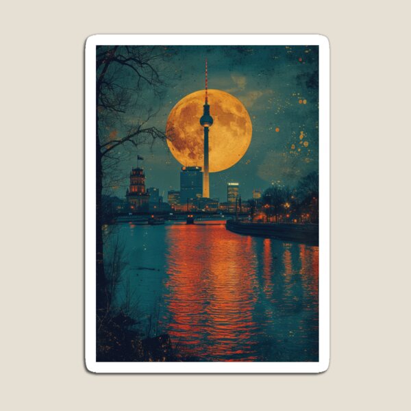 Item preview, Berlin Skyline designed and sold by ArtHouseNiklas.