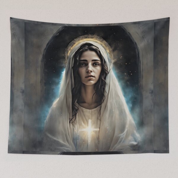 Item preview, impression about delicate beauty of Holy Mary designed and sold by bogfl.
