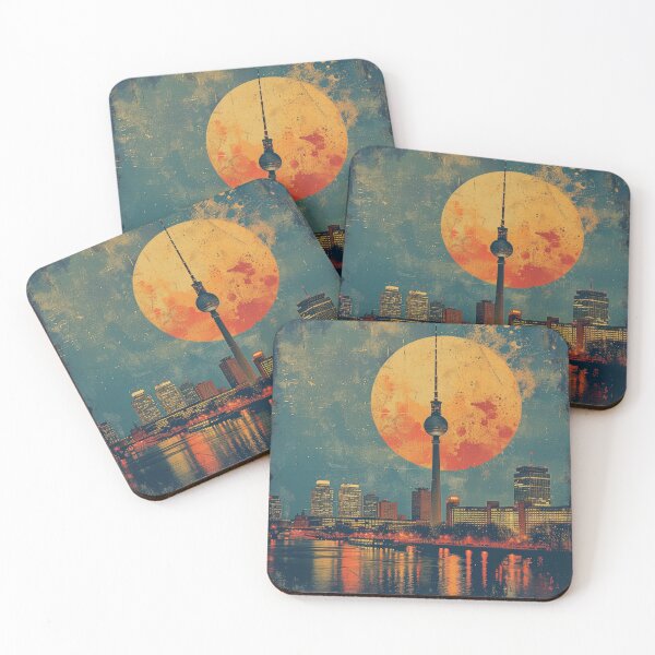 Item preview, Berlin skyline designed and sold by ArtHouseNiklas.