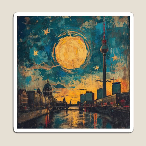 Item preview, Berlin Skyline designed and sold by ArtHouseNiklas.